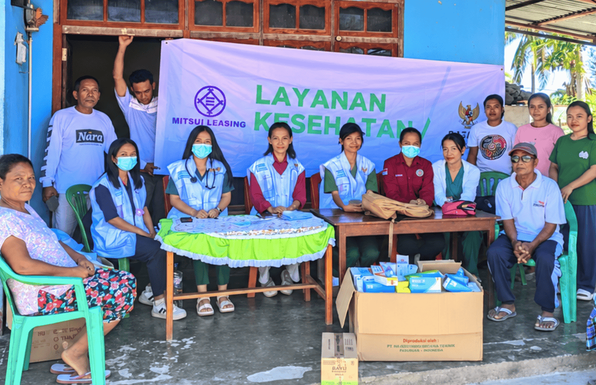 Sinergi dengan BAZNAS RI, Mitsui Leasing Salurkan Layanan Kesehatan dan Dapur Air untuk Pemulihan Penyintas Gempa NTT 
